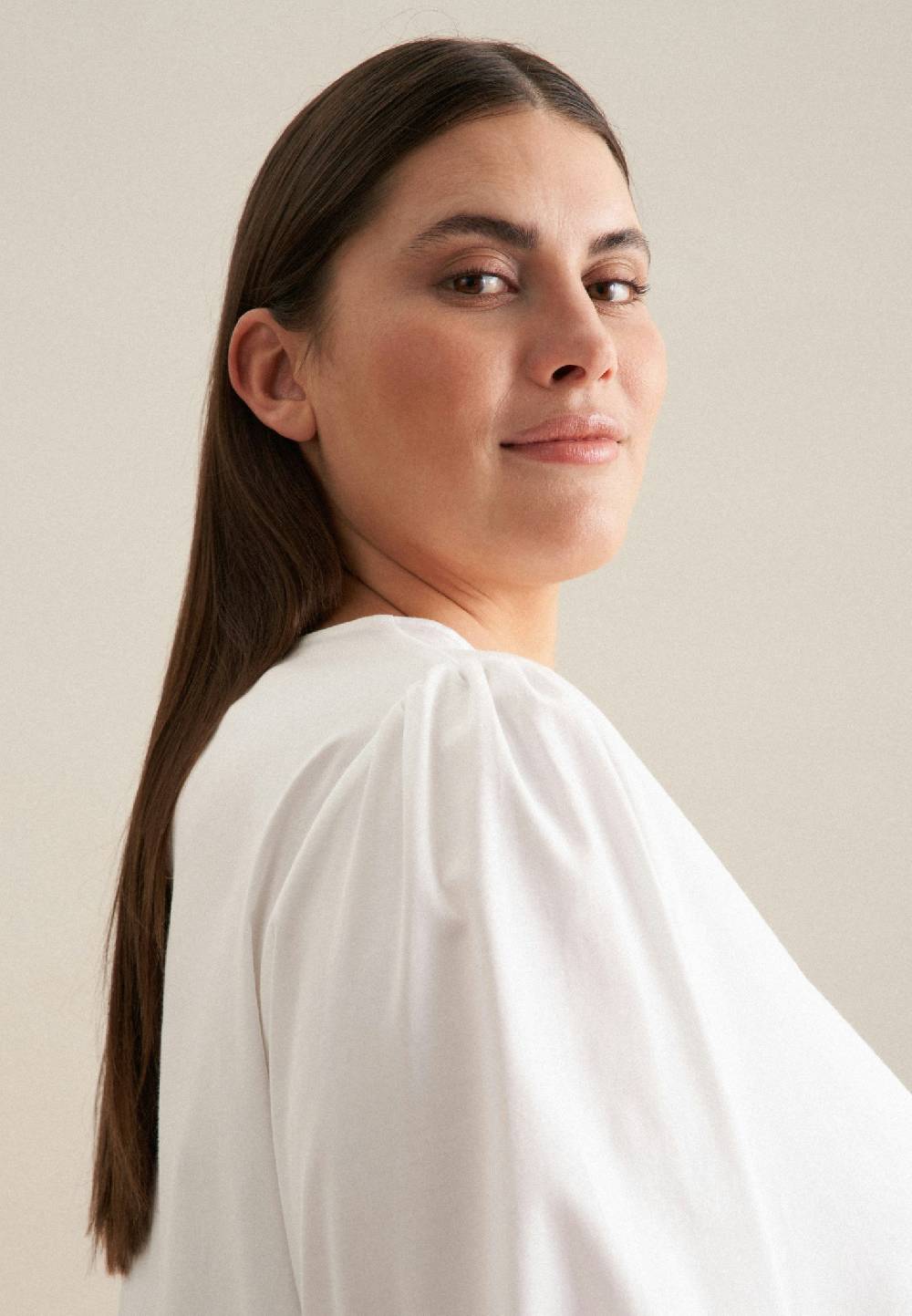 Seidensticker Curvy Rundhals Shirtbluse Regular Outlet