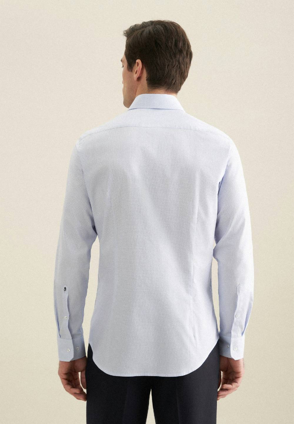 Seidensticker Twill Business Hemd in Slim mit Kentkragen 2025
