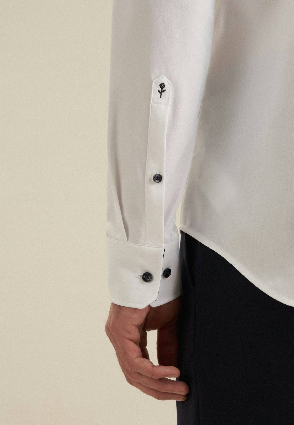 Seidensticker Twill Performance-Hemd in Slim mit Kentkragen Auslauf