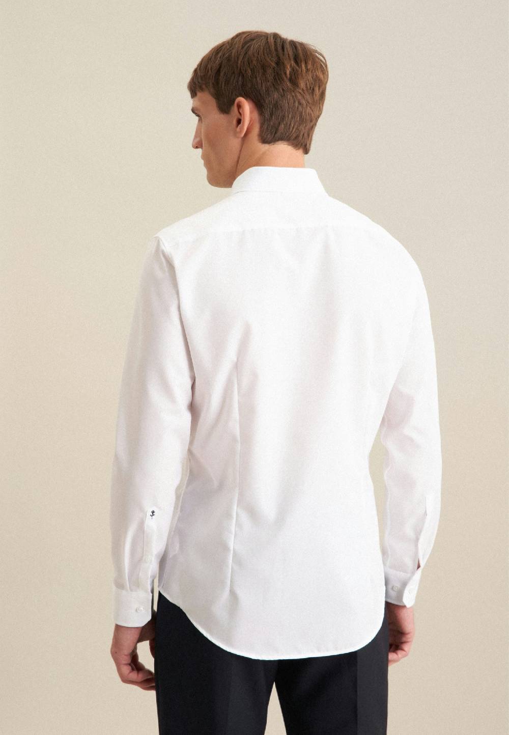 Seidensticker Bügelfreies Popeline Business Hemd in Slim mit Button-Down-Kragen Blitzverkäufe