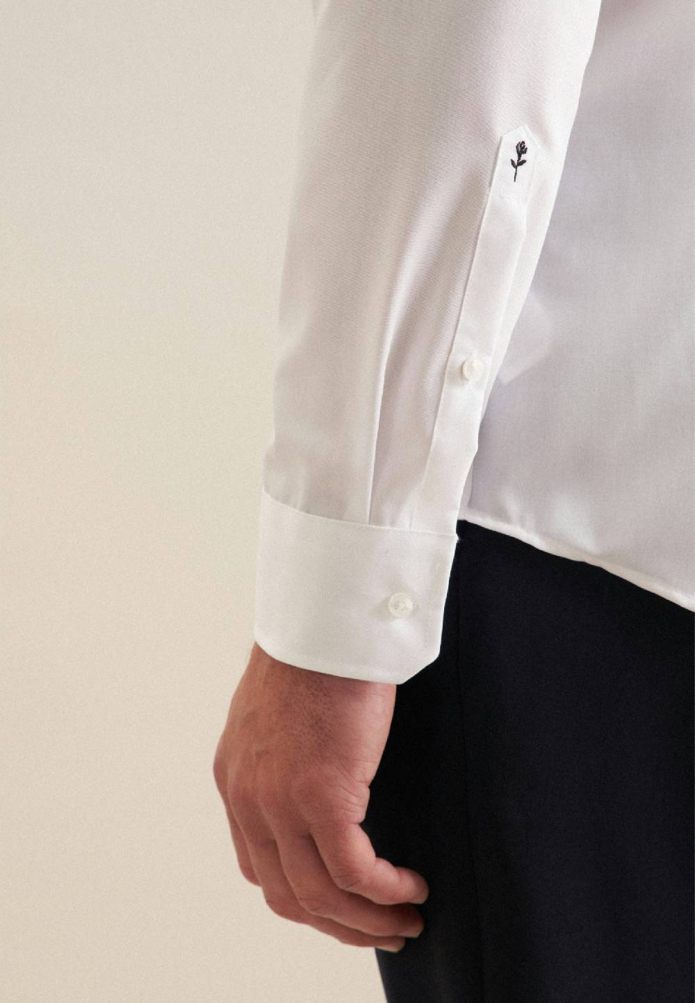 Seidensticker Bügelfreies Popeline Business Hemd in Slim mit Button-Down-Kragen Blitzverkäufe