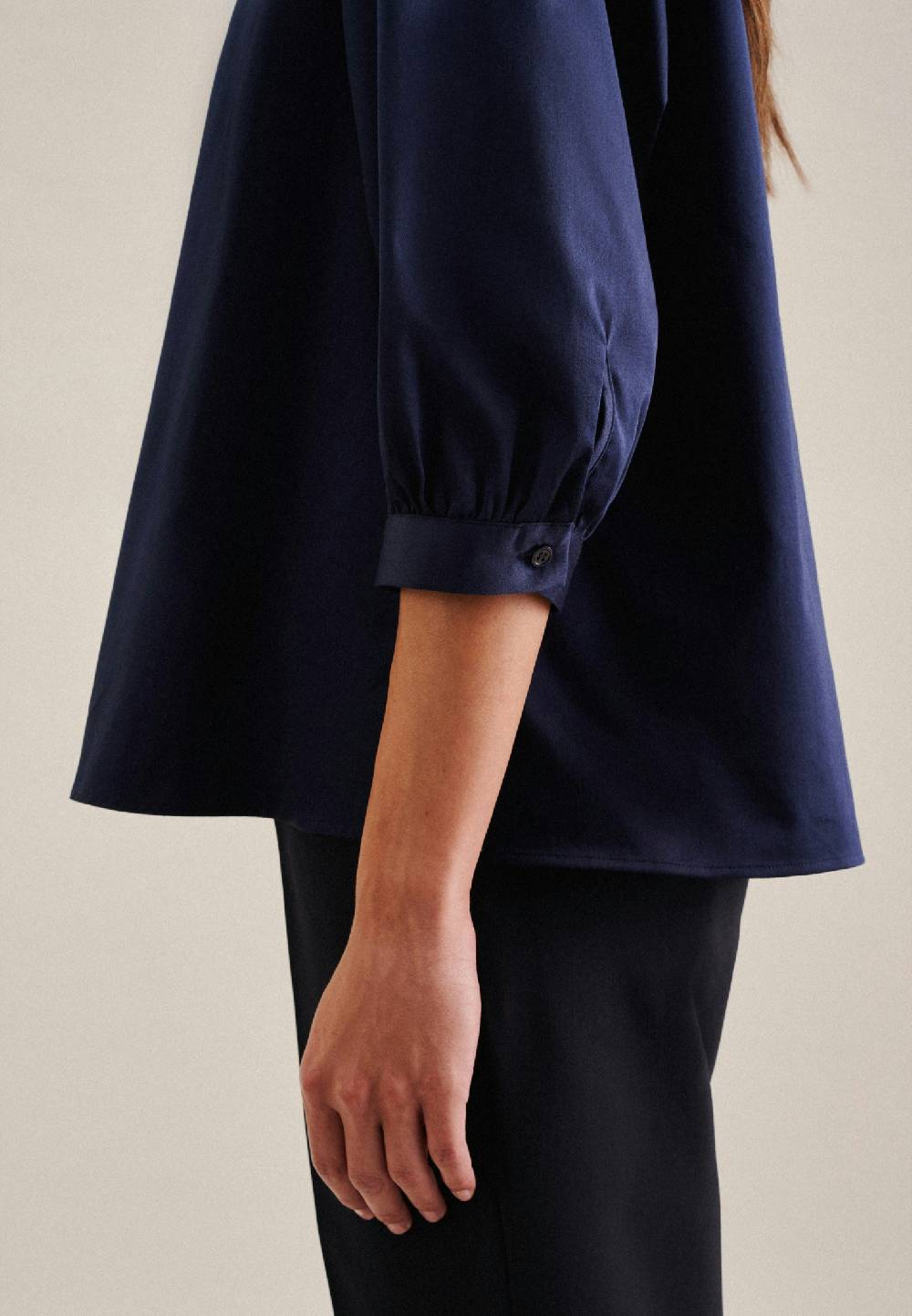 Seidensticker 3/4-Arm Satin Tunika Super Sparpreis