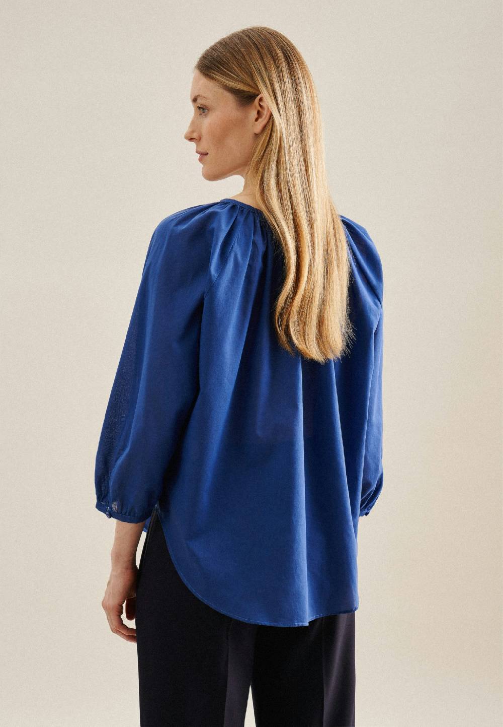 Seidensticker 3/4-Arm Voile Shirtbluse Bis zu 60% Rabatt