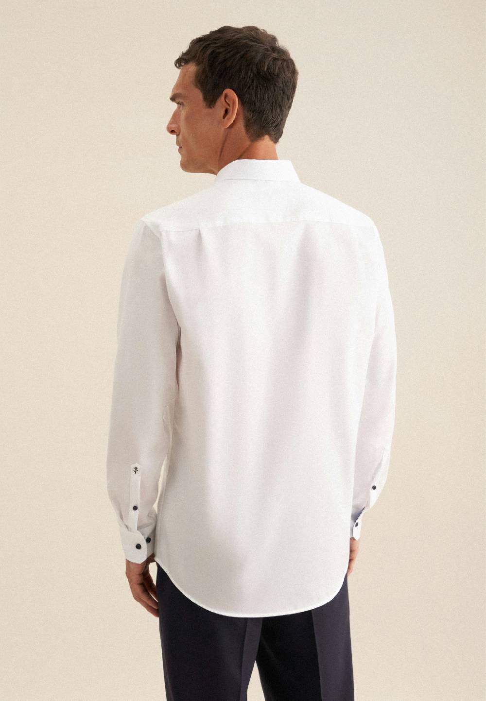 Seidensticker Bügelfreies Twill Business Hemd in Regular mit Button-Down-Kragen Clearance-Verkauf