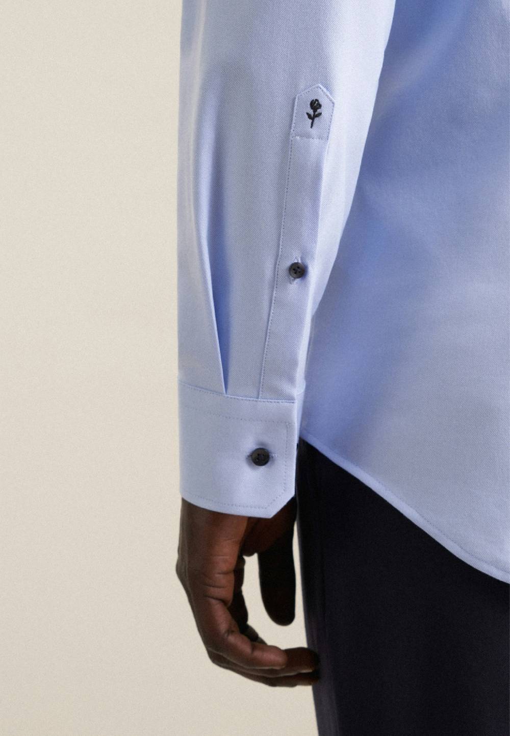 Seidensticker Twill Performance-Hemd in Slim mit Kentkragen Kostenloser Versand international
