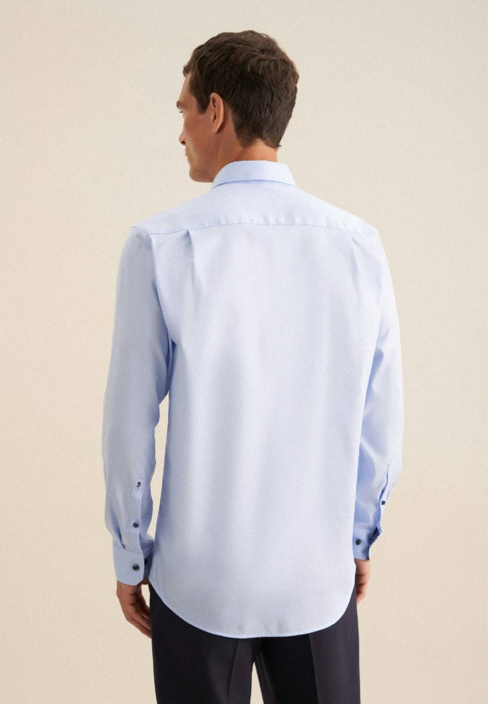 Seidensticker Bügelfreies Twill Business Hemd in Regular mit Button-Down-Kragen VIP-Rabatte