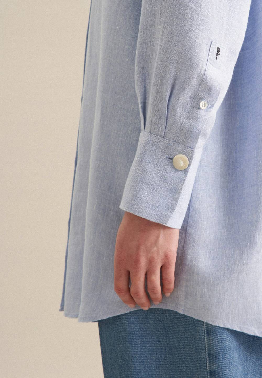 Seidensticker Leinen Longbluse 50% Rabatt für begrenzte Zeit