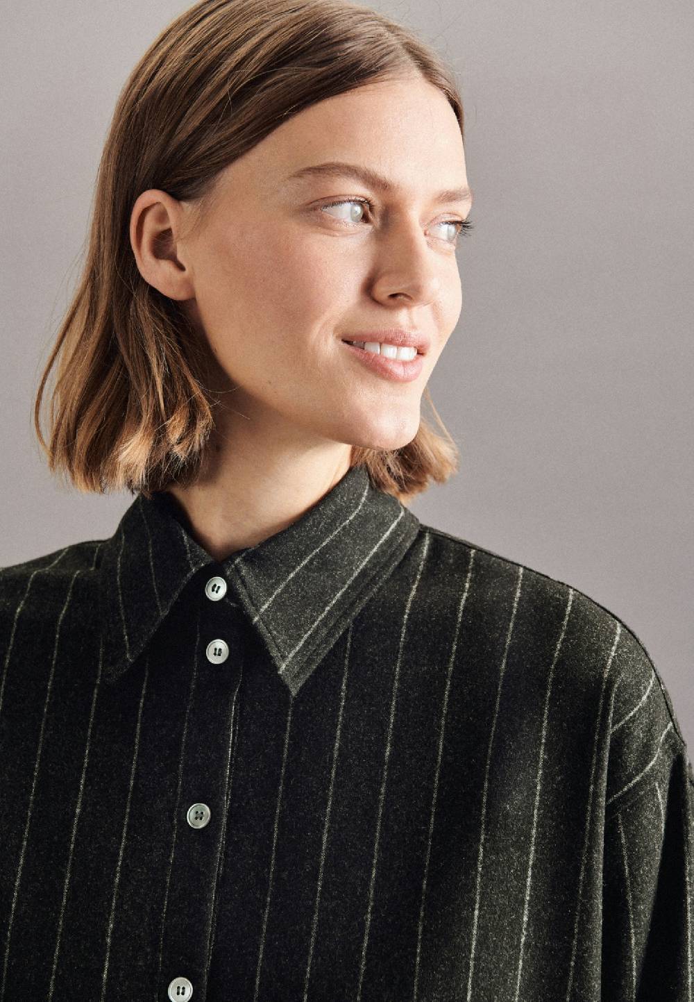Seidensticker Flanell Longbluse 50% Rabatt mit kostenlosem Versand