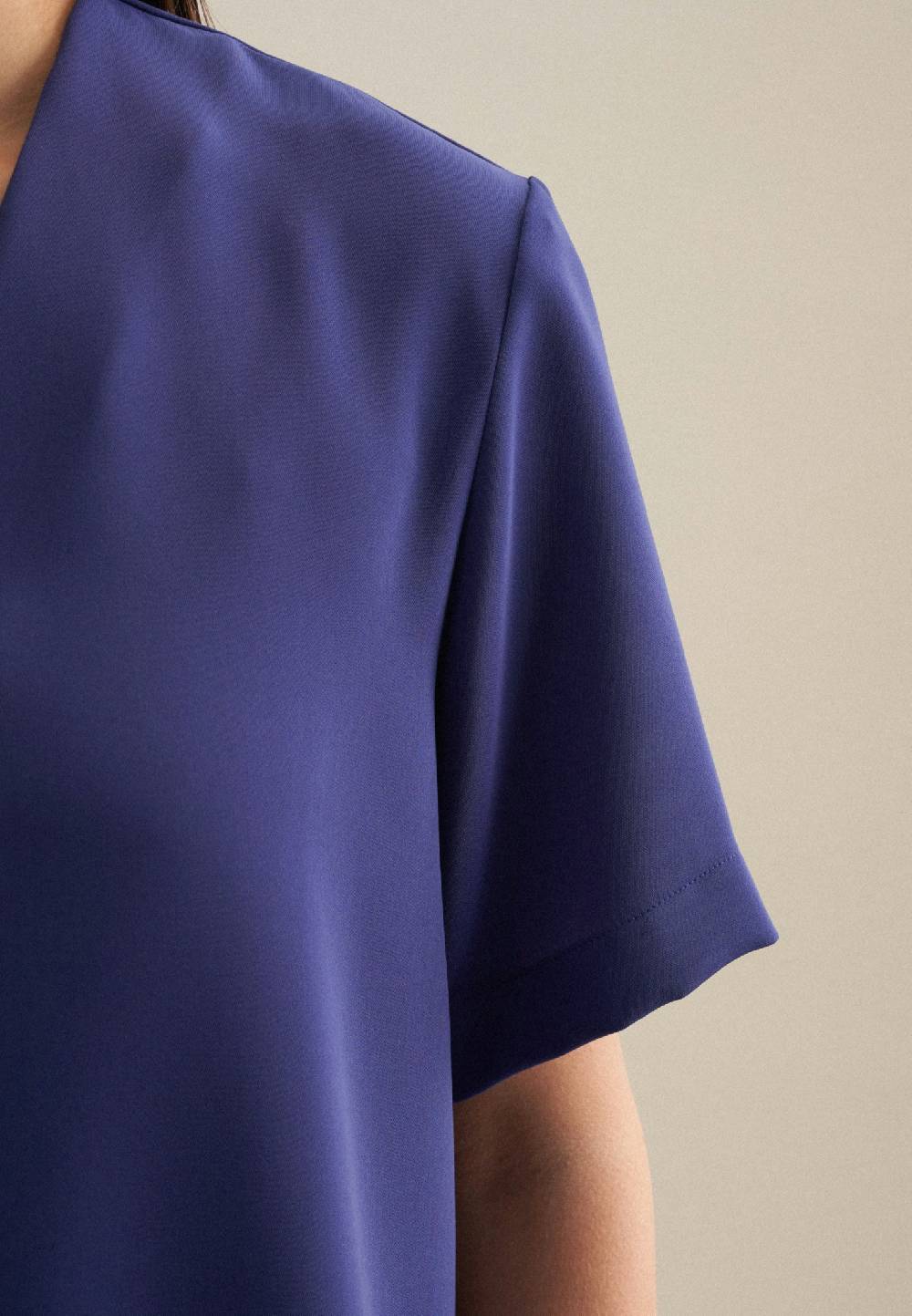 Seidensticker V-Neck Shirtbluse Regular Begrenzt auf 3 Tage