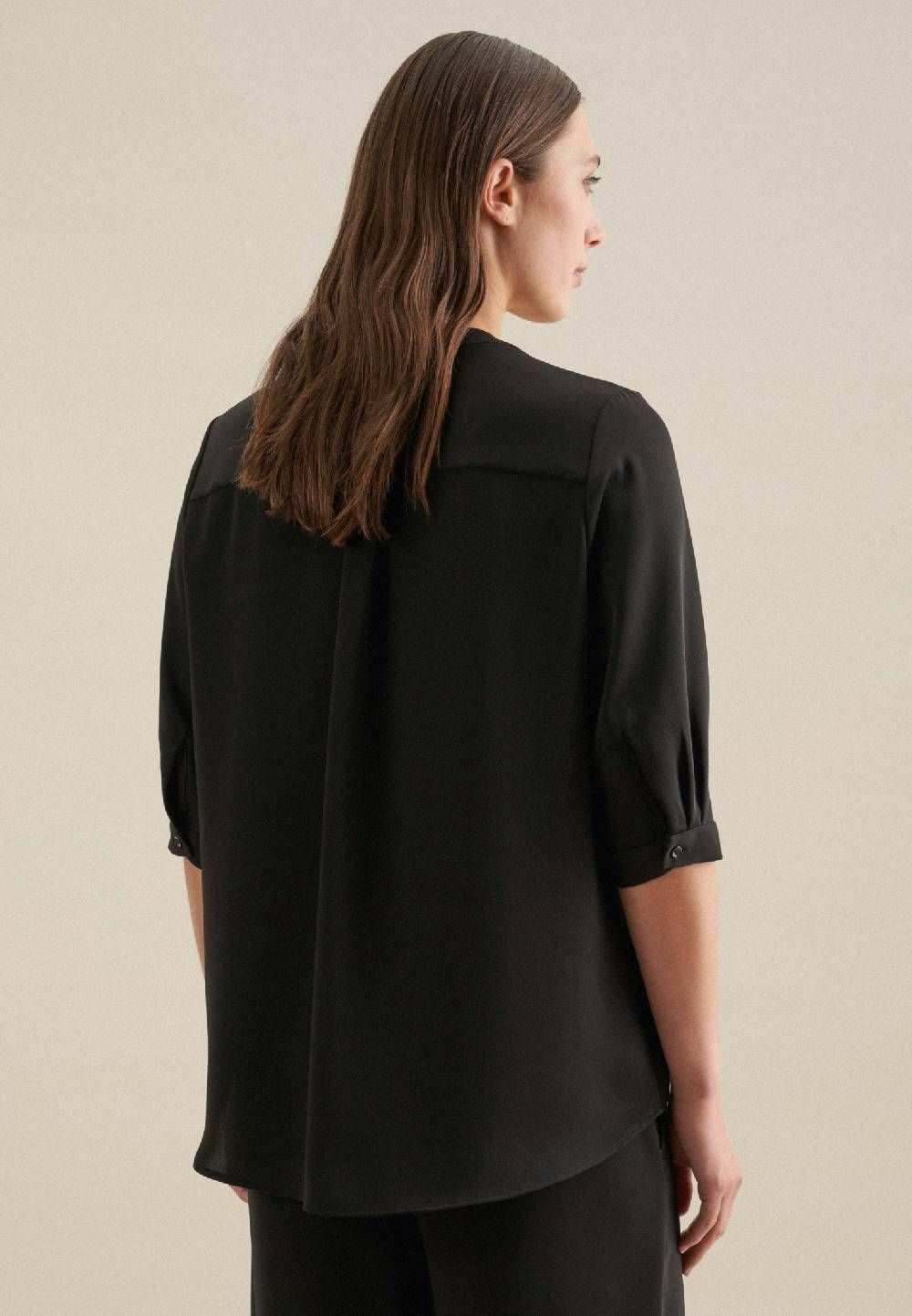 Seidensticker 3/4-Arm Krepp Tunika Black Friday Preise
