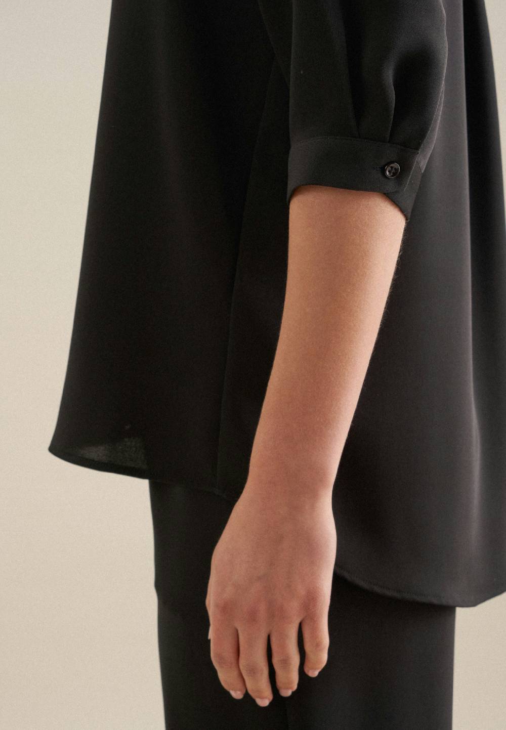 Seidensticker 3/4-Arm Krepp Tunika Black Friday Preise