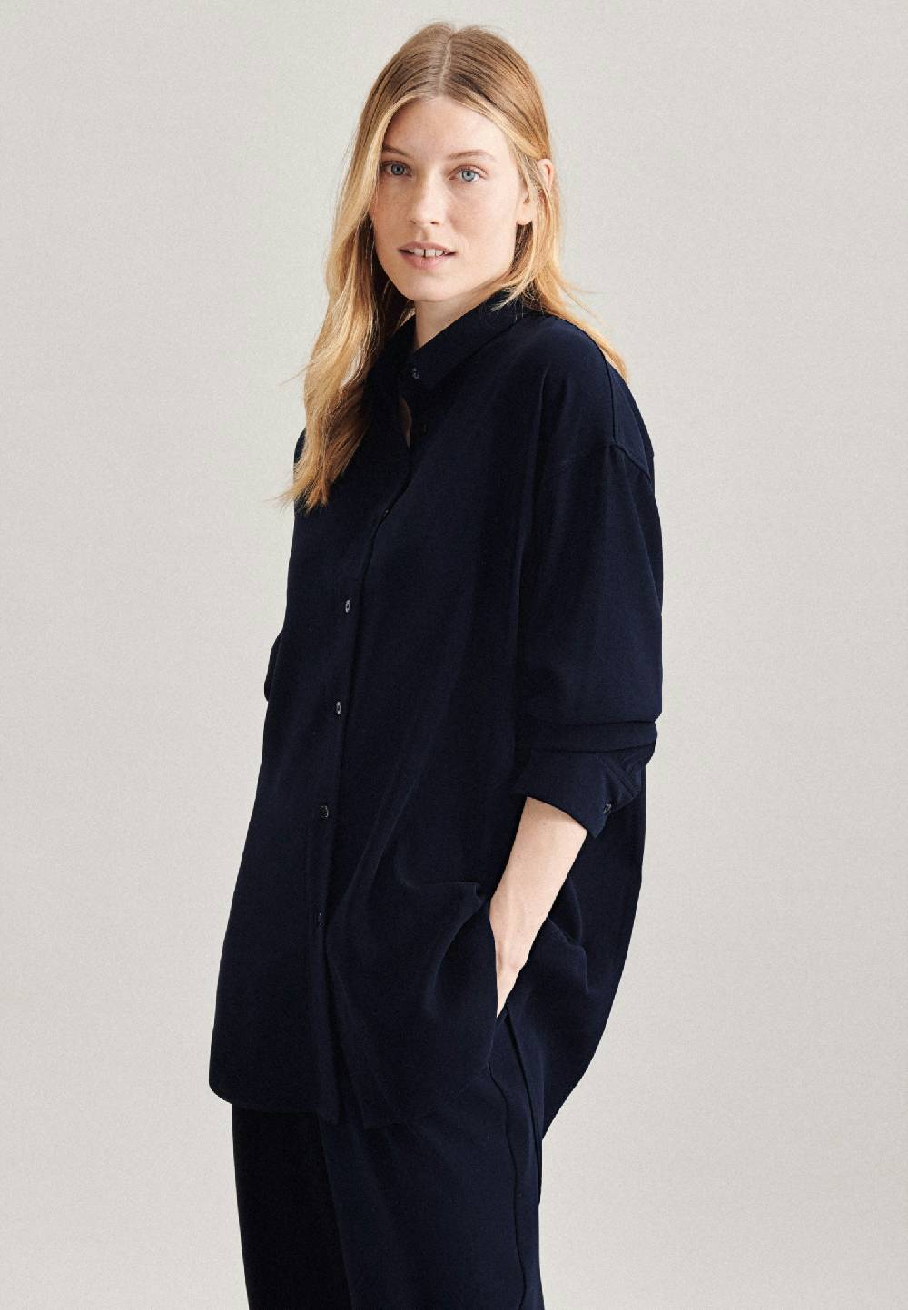 Seidensticker Twill Longbluse Fabrikverkauf
