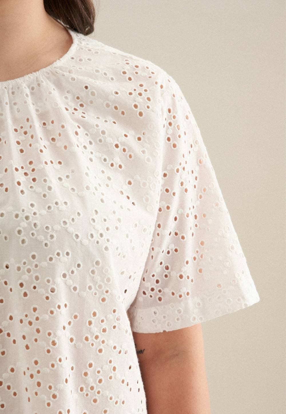 Seidensticker Rundhals Hemdbluse Regular Fabrik Onlineshop