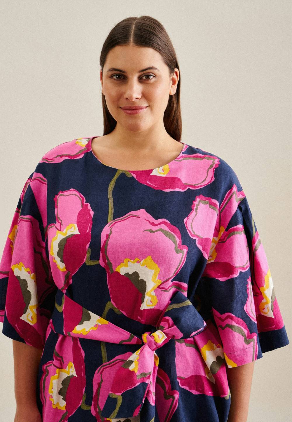 Seidensticker Curvy Rundhals Kleid Regular Sonderangebot