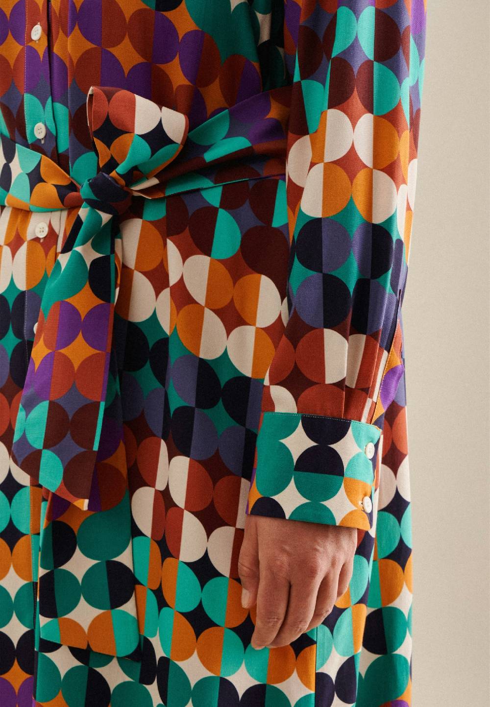 Seidensticker Curvy Kragen Kleid Regular Großer Ausverkauf