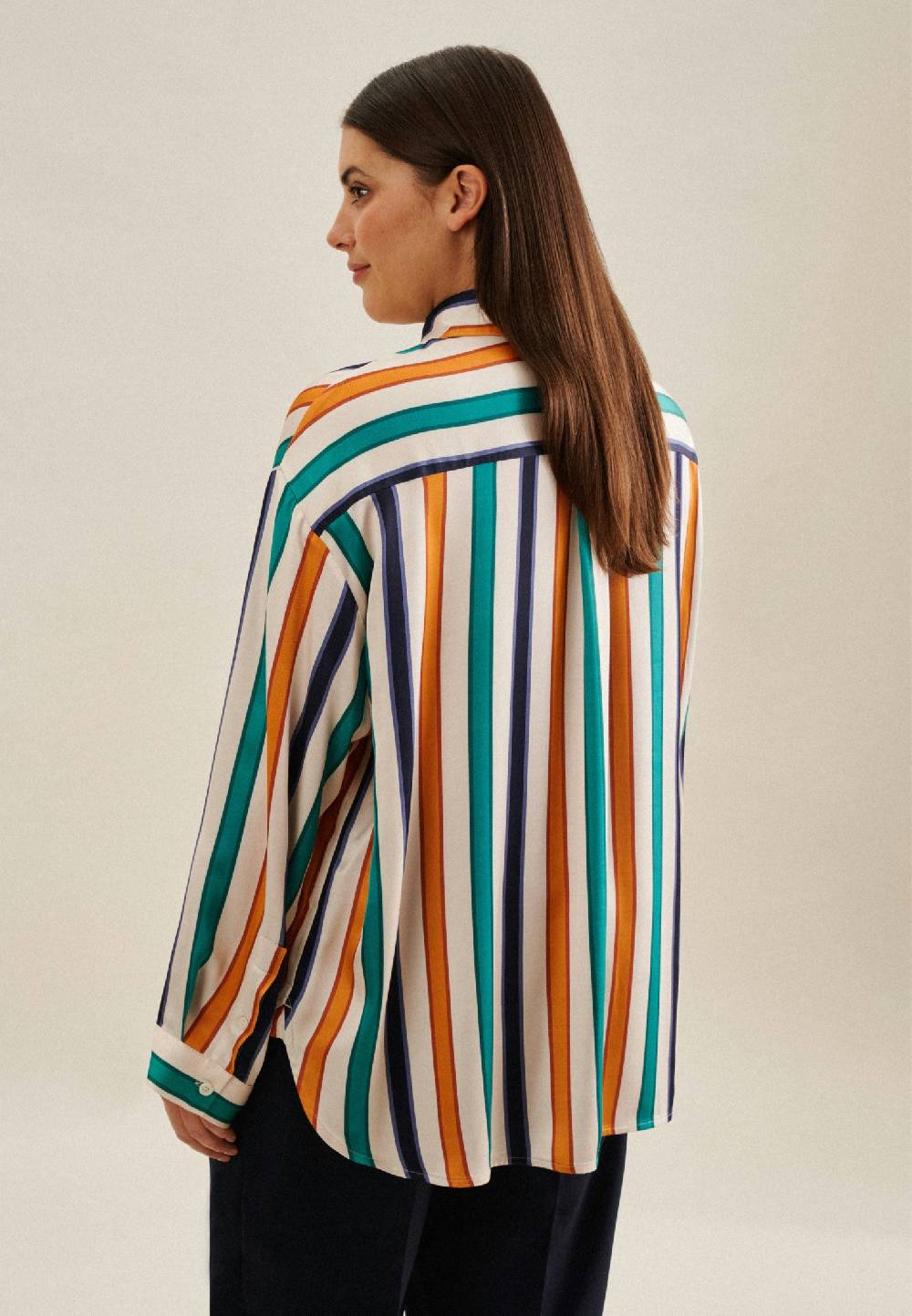 Seidensticker Curvy Kragen Longbluse Oversized Exklusivangebot