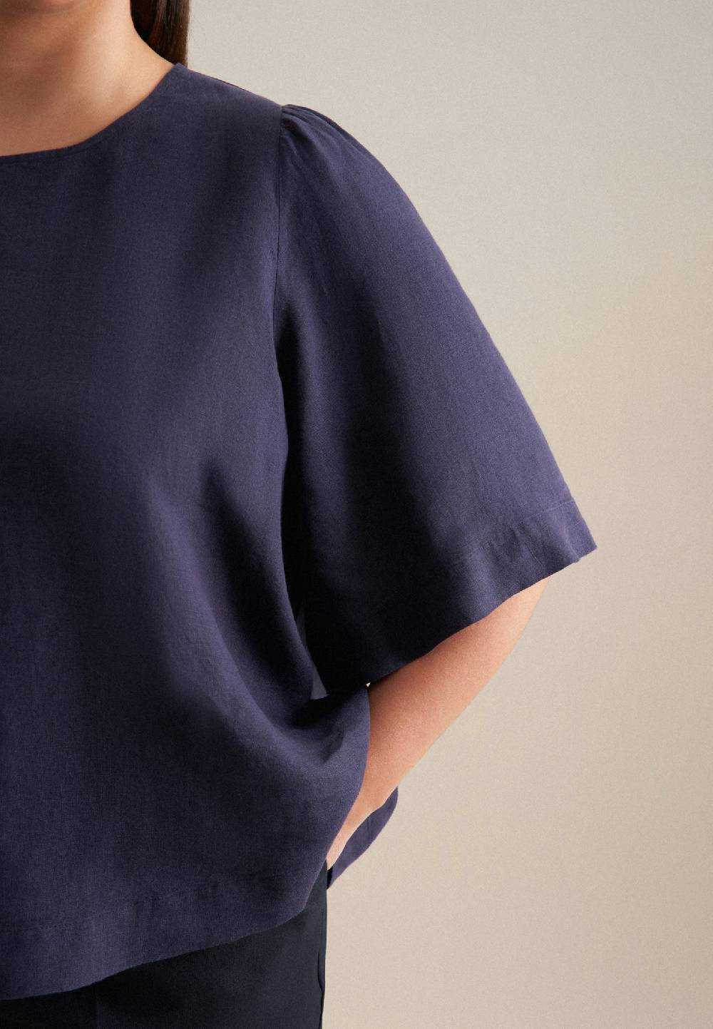 Seidensticker Curvy Rundhals Shirtbluse Regular Vatertagsangebot