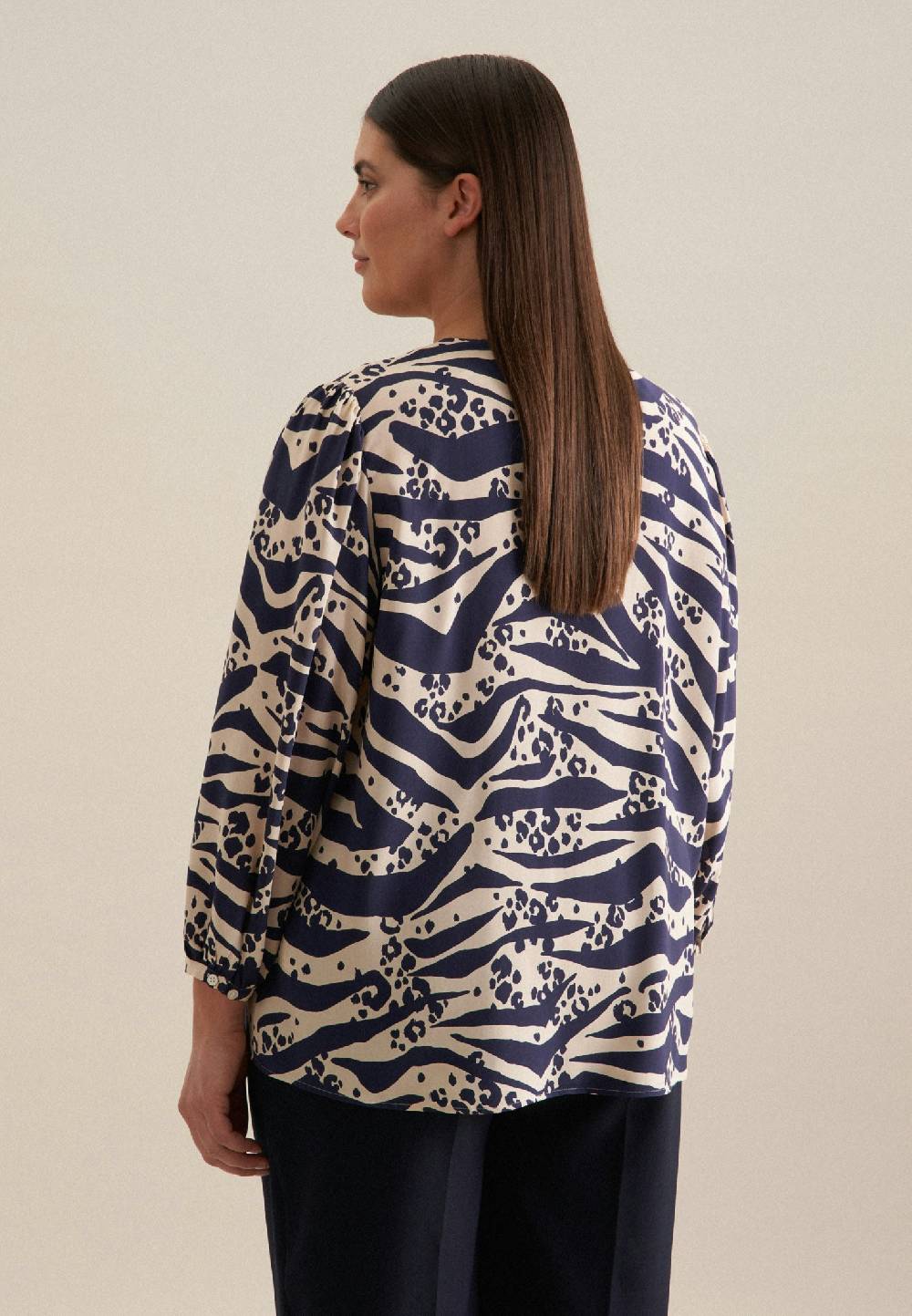 Seidensticker Rundhals Shirtbluse Regular Blitzangebot