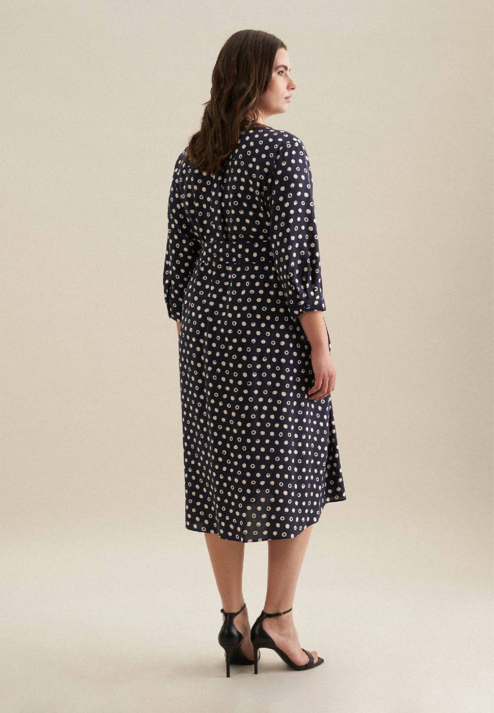 Seidensticker Curvy Kragen Kleid Regular Große Rabatte