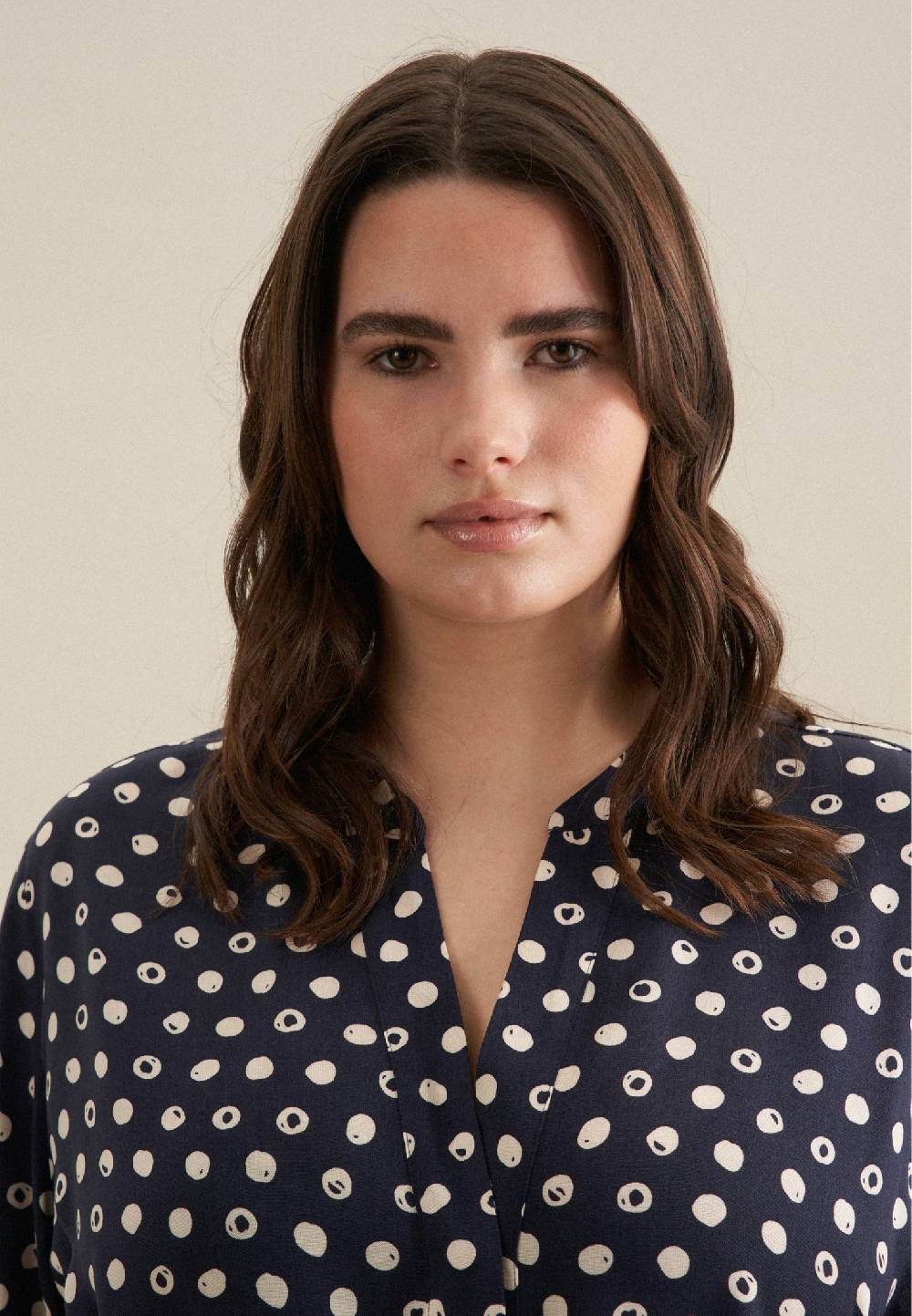 Seidensticker Curvy Kragen Kleid Regular Große Rabatte