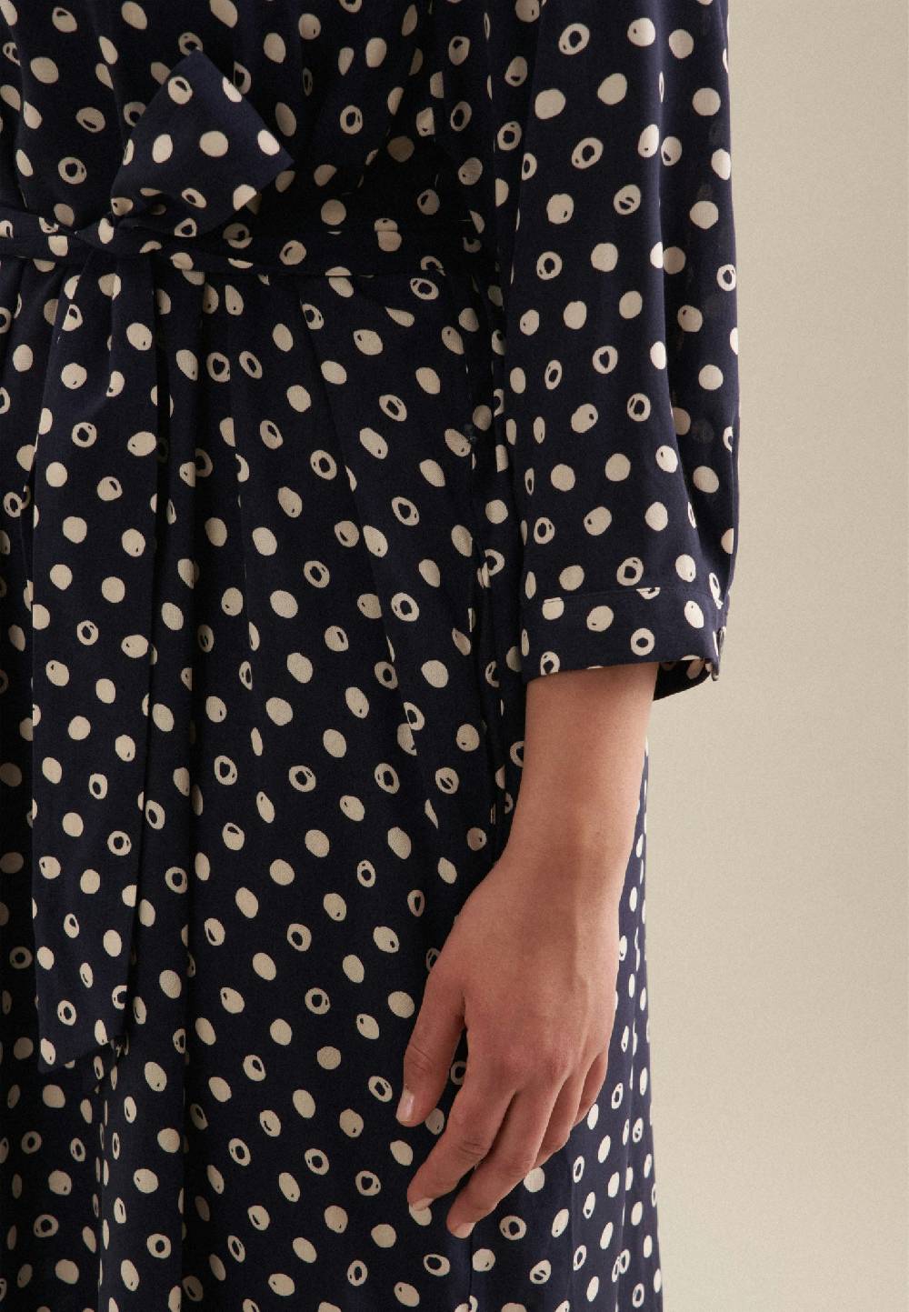 Seidensticker Curvy Kragen Kleid Regular Große Rabatte