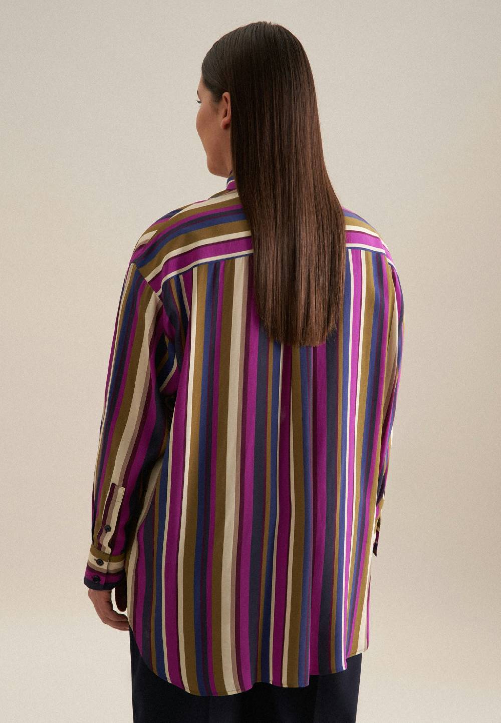 Seidensticker Curvy Kragen Longbluse Oversized Räumungsverkauf