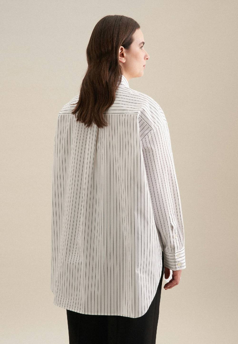 Seidensticker Curvy Kragen Longbluse Oversized Sonderangebote