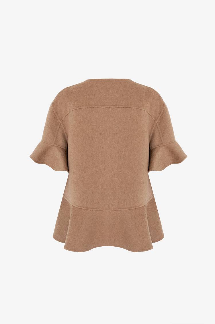 Sly 010 Feminine Jacke mit Volantärmeln aus Doubleface Black Friday Preise