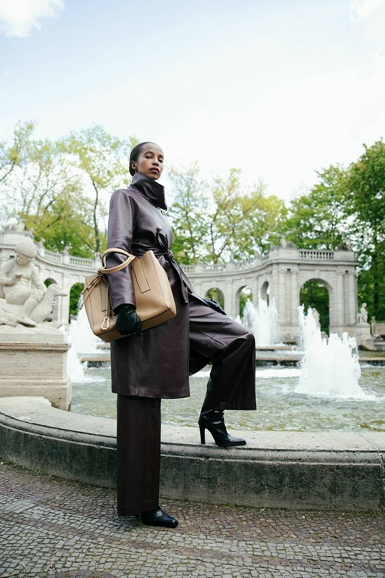 Sly 010 Ledertasche CADIE Bag medium zollfrei