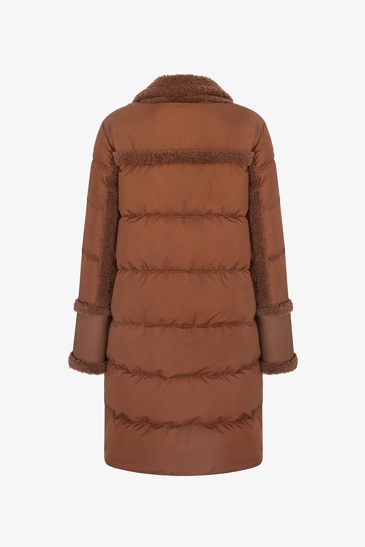 Sly 010 Daunen-Lammfell-Mantel Cyber Monday