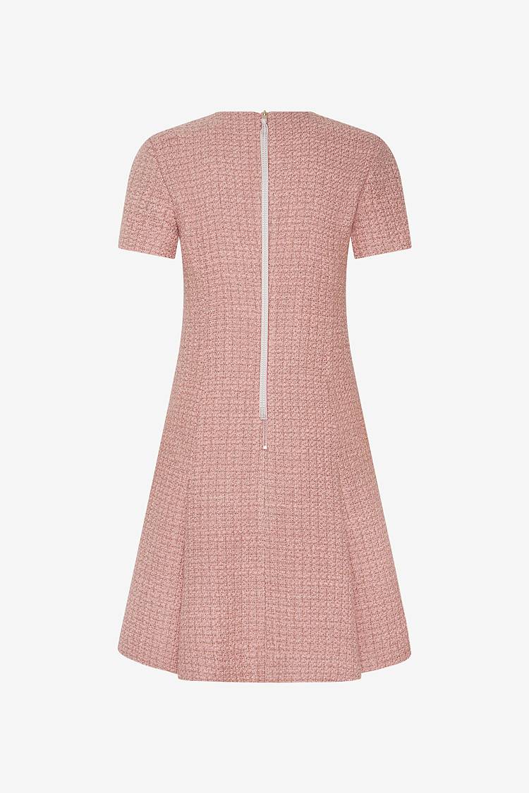 Sly 010 Kurzes Tweed-Kleid in A-Linie Tiefpreis