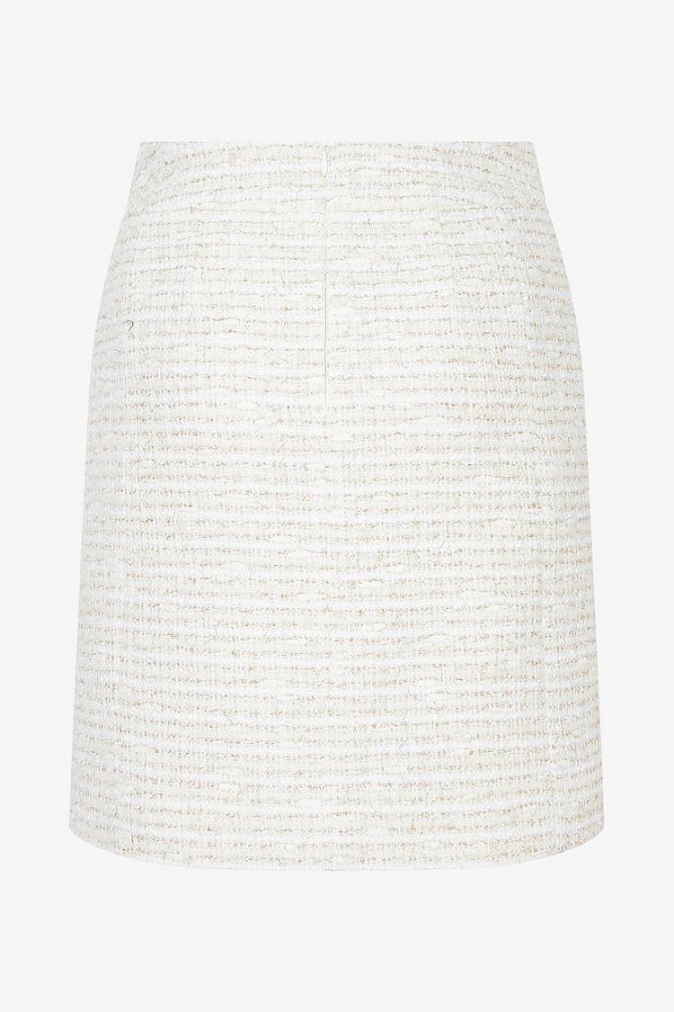 Sly 010 Hoch taillierter Tweed-Minirock Bis zu 60% Rabatt