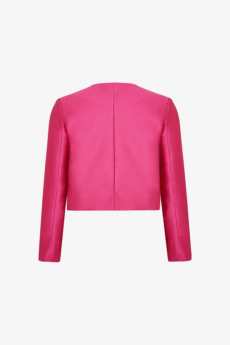 Sly 010 Kurze Jacke aus Taft Riesige Ersparnisse