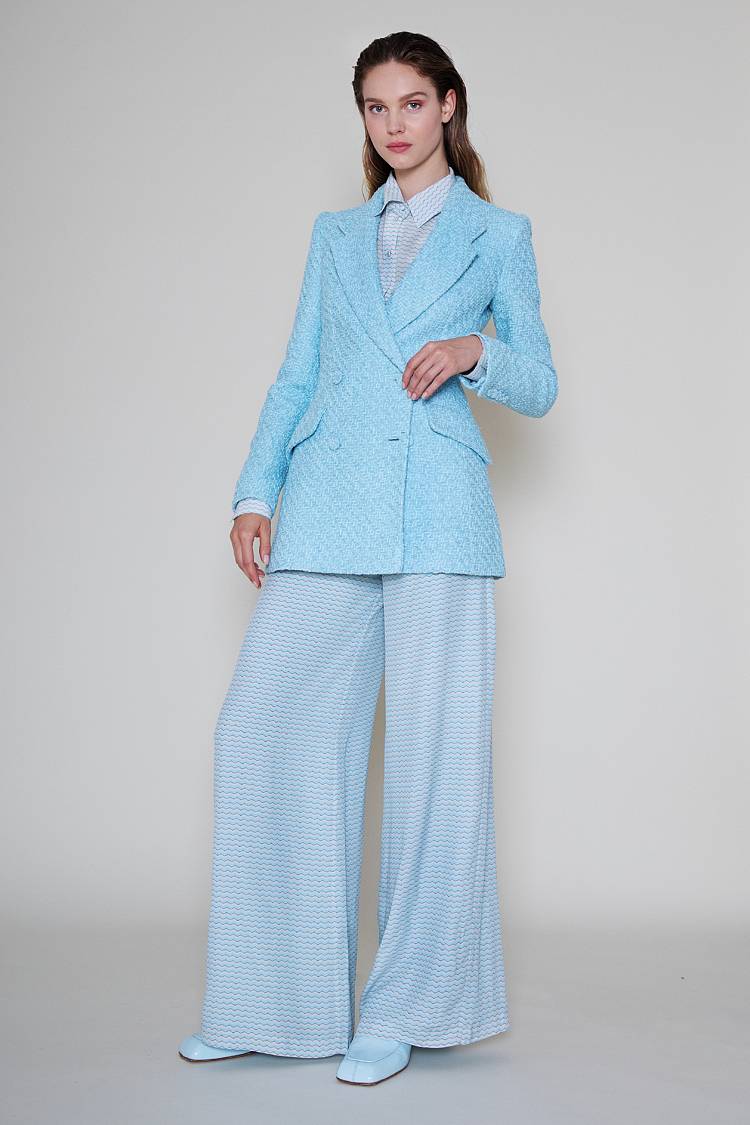 Sly 010 Doppelreihiger Blazer Kostenloser Versand international