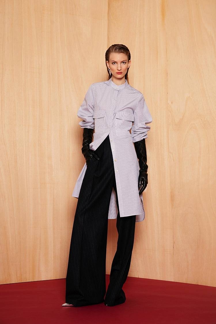 Sly 010 Gerade Hose mit Bundfalte zollfrei
