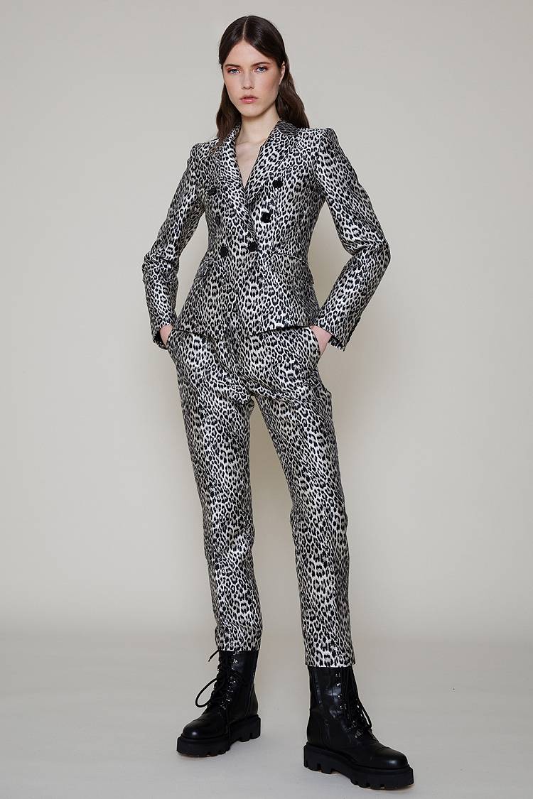 Sly 010 Klassische Hose aus Leojacquard Meist gekauft