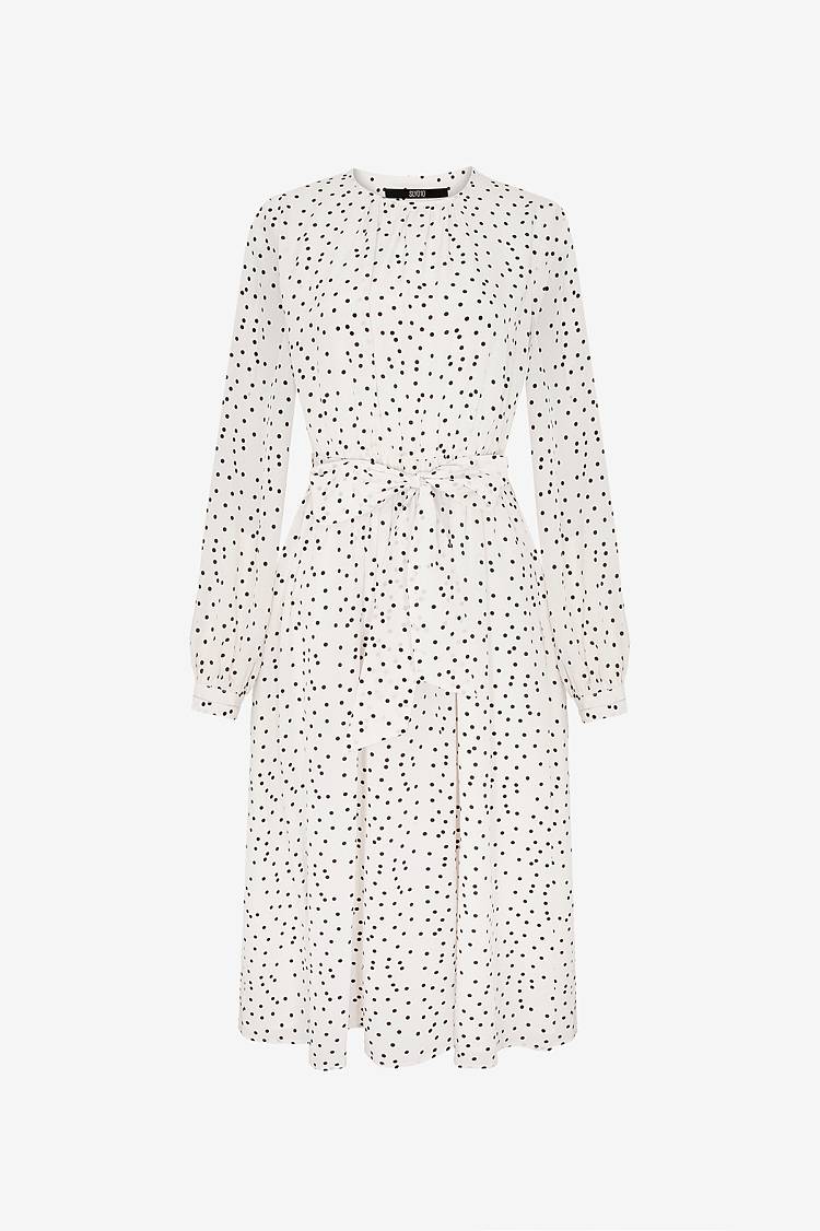 Sly 010 Feminines Seidenkleid Sonderangebot