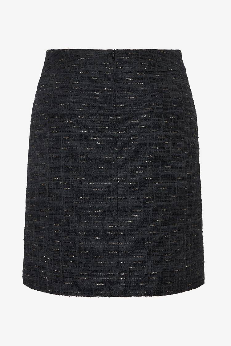 Sly 010 Hoch taillierter Tweed-Minirock Muttertagsangebot