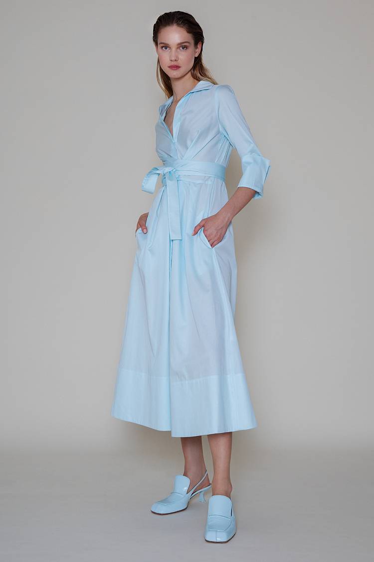 Sly 010 Kleid mit Taillengürtel Limitierter Zeitrabatt