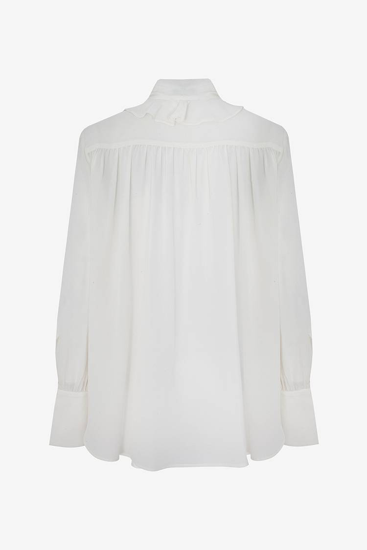 Sly 010 Seidenbluse mit Schluppe Lagerräumung