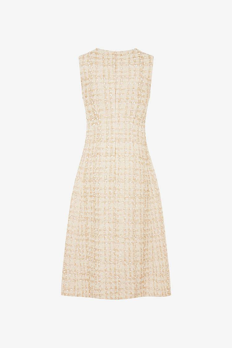 Sly 010 Ärmelloses Tweed-Kleid Begrenztes Angebot