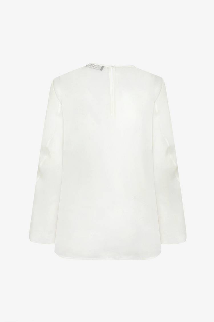 Sly 010 Top mit drapierter Schleife Valentinstagsangebot