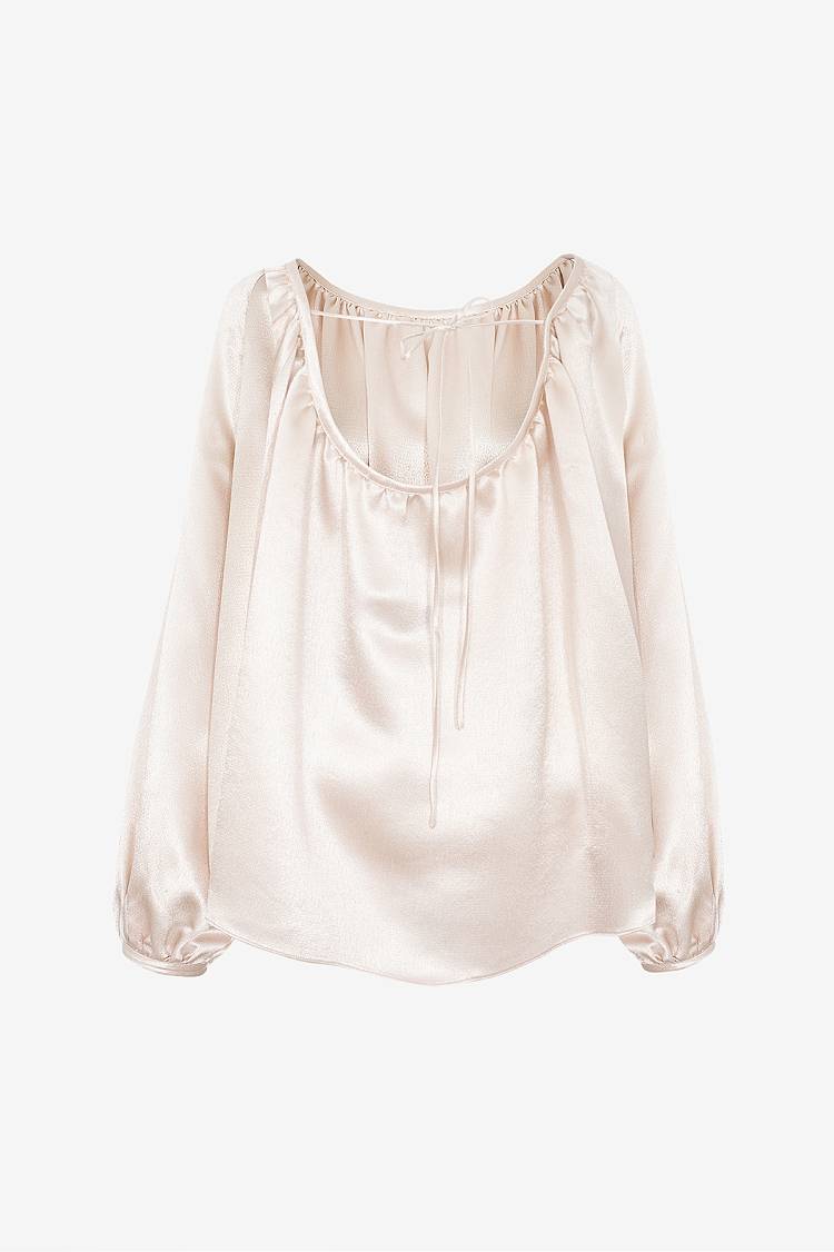 Sly 010 Locker geschnittene Bluse aus Viskose Super Rabatt