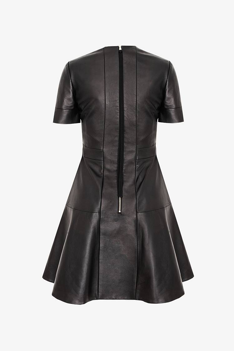 Sly 010 Kleid aus Nappaleder Kostenloser Versand
