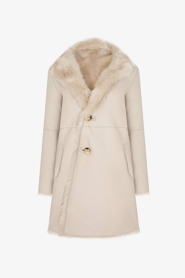 Sly 010 Lammfellmantel Begrenztes Angebot