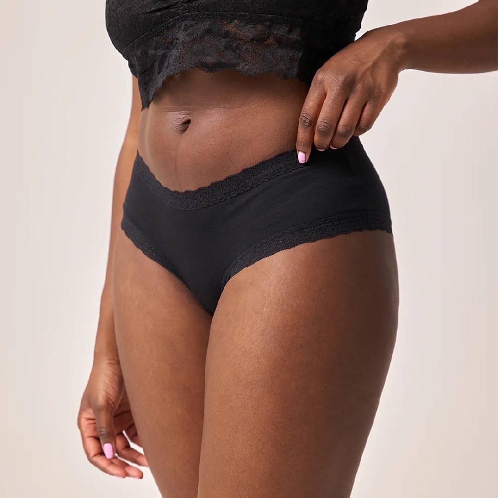 Snocks Hipster Panties mit Spitze aus Bio-Baumwolle Kostenlose Rückgabe
