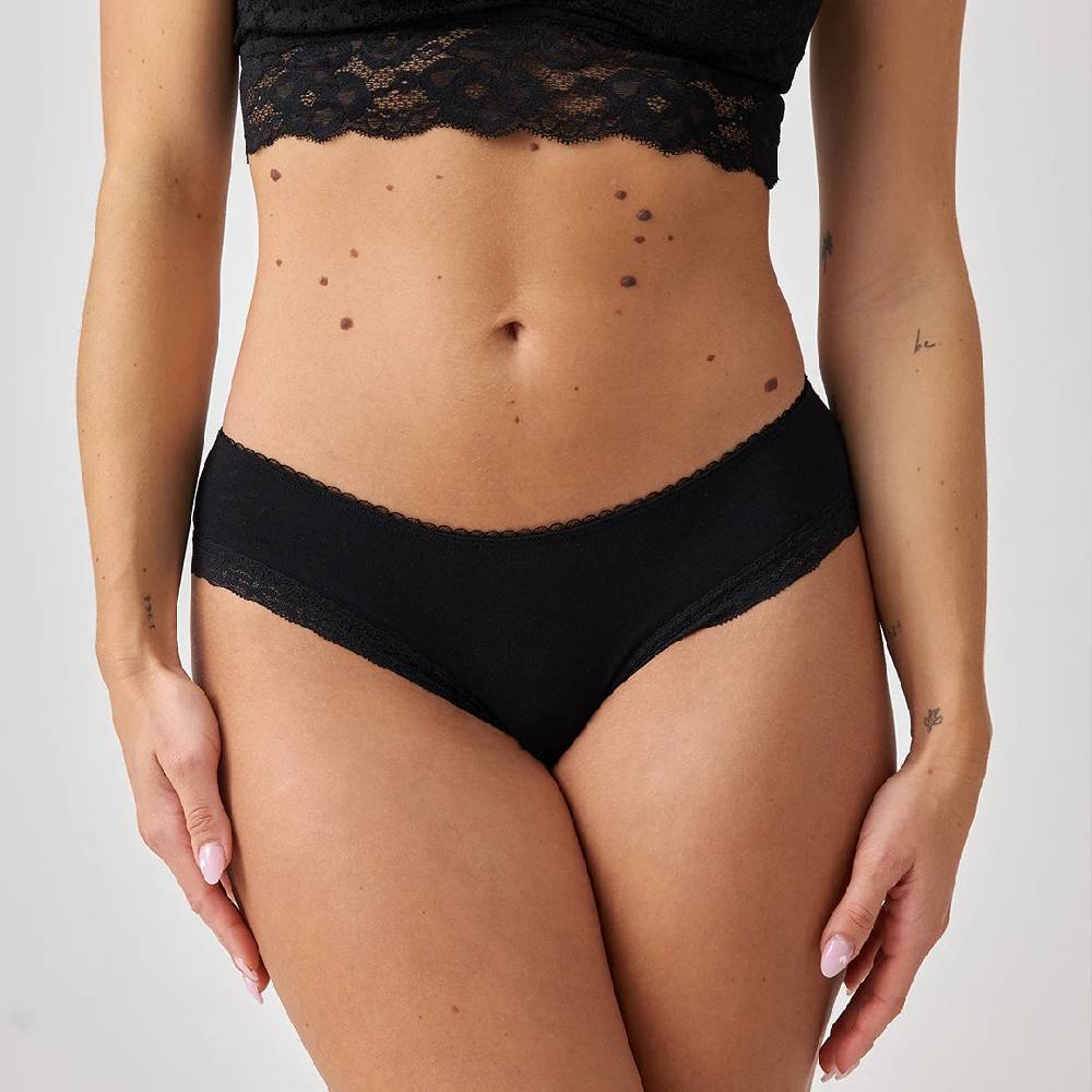 Snocks Brazilian Slips mit Spitze aus Bio-Baumwolle Heißer Verkauf