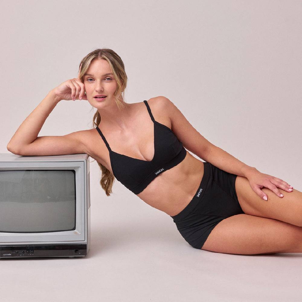 Snocks Retro Soft-BH aus Bio-Baumwolle Große Rabatte