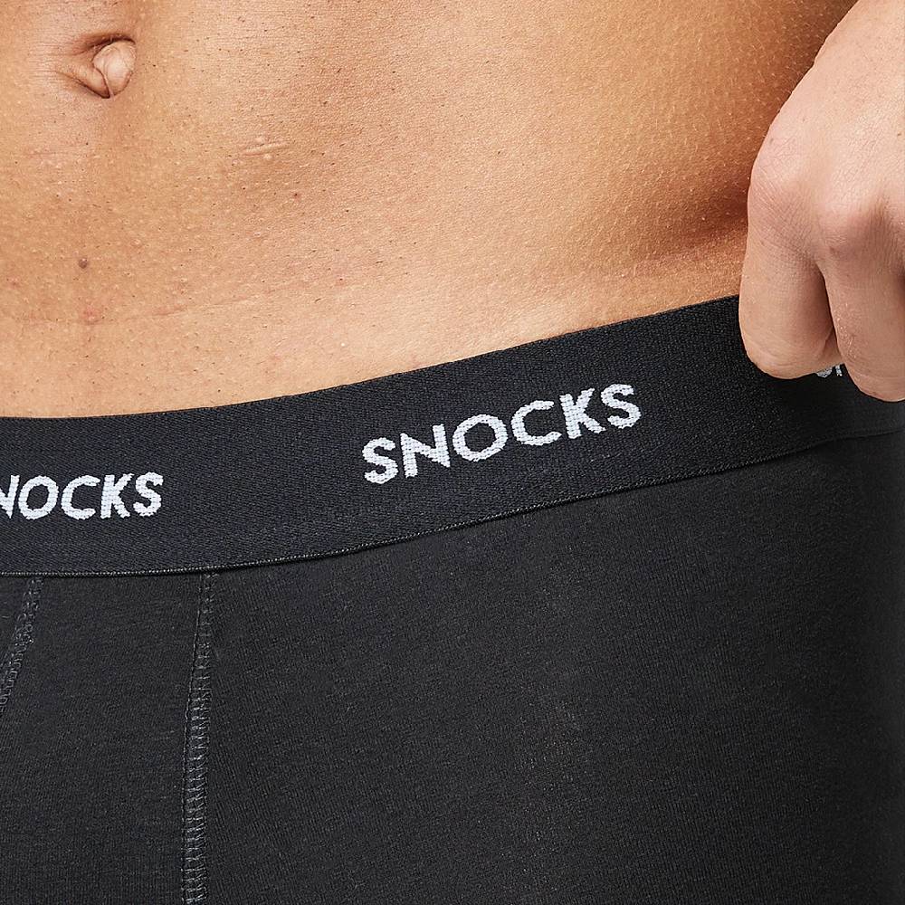 Snocks Boxershorts mit Streifen aus Bio-Baumwolle Fabrikverkauf