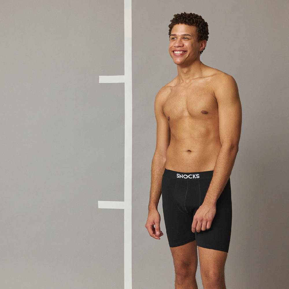 Snocks Lange Boxershorts aus Bio-Baumwolle Versandkostenfrei